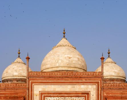 Taj Mahal Mosque detail, Agra, India