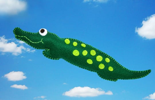 Crocodile in the sky - kids toys