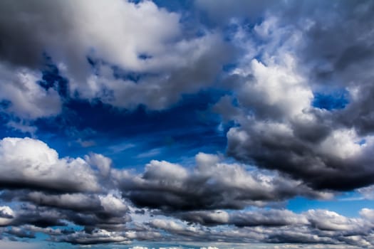  A lot of Amazing cumulus clouds, Canada