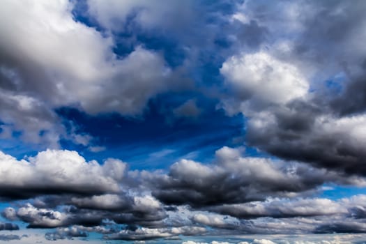  A lot of Amazing cumulus clouds, Canada