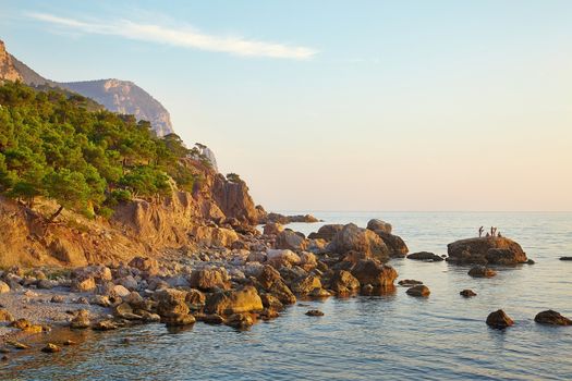 Black Sea Beach in Crimea