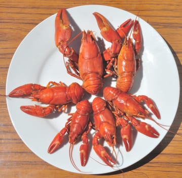 Crawfish cooked 