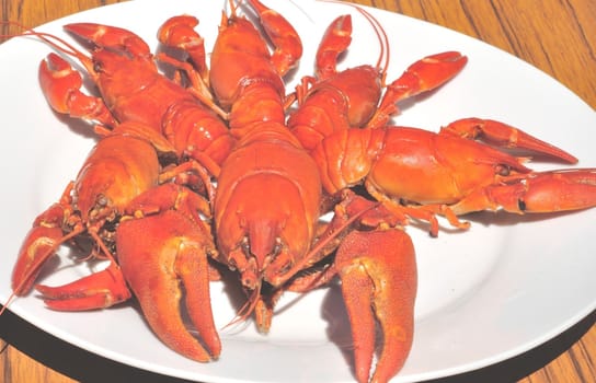 Crawfish cooked 
