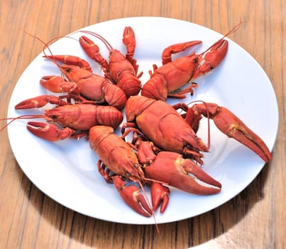 Crawfish cooked 