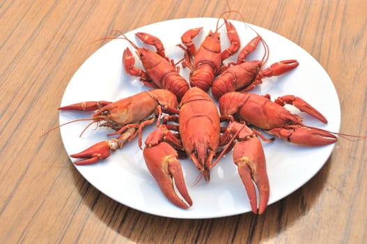 Crawfish cooked 