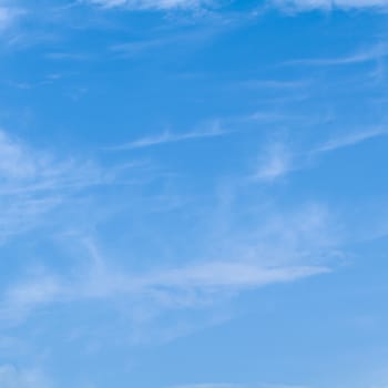 View white cloud with blue sky background