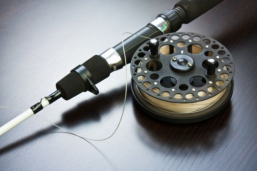 spinning and reel for fishing