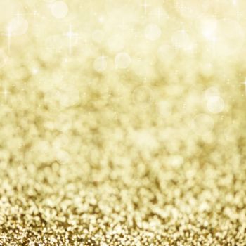 Abstract gold background with copy space