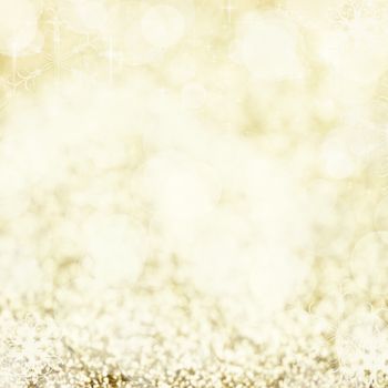 Abstract gold background with copy space