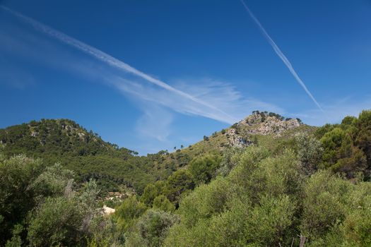 Mallorca island Spain Mediterranean view