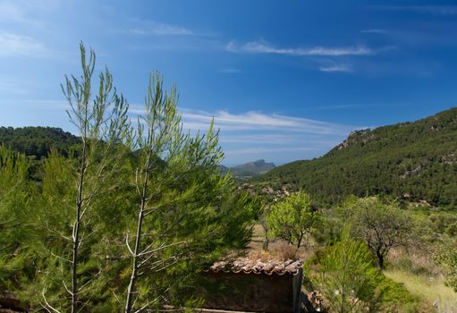 Mallorca island Spain Mediterranean view