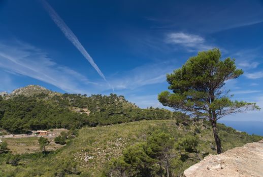 Mallorca island Spain Mediterranean view