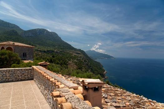 Mallorca island Spain Mediterranean view