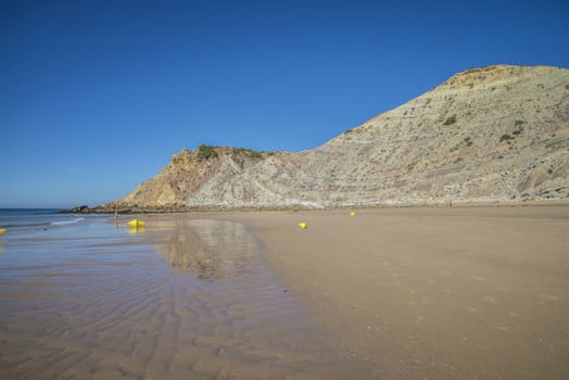 Subject is taken off the beach at Burgau, Algarve, Portugal.