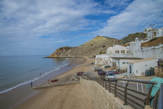 Subject is taken off the beach at Burgau, Algarve, Portugal.