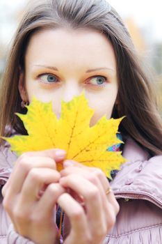 autumn woman