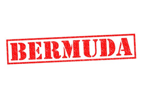 BERMUDA Rubber Stamp over a white background.