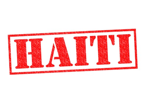 HAITI Rubber Stamp over a white background.