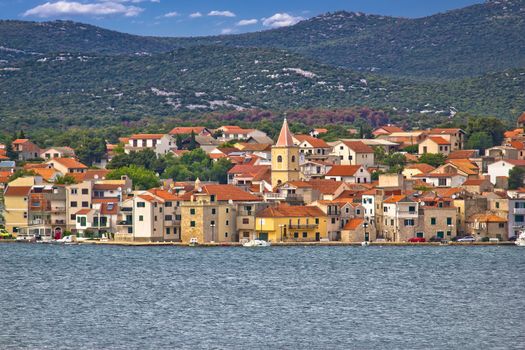 Adriatic town of Pirovac waterfront, Dalmatia, Croatia