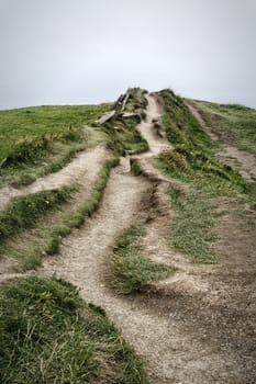 Way to the Hill taken in Ireland