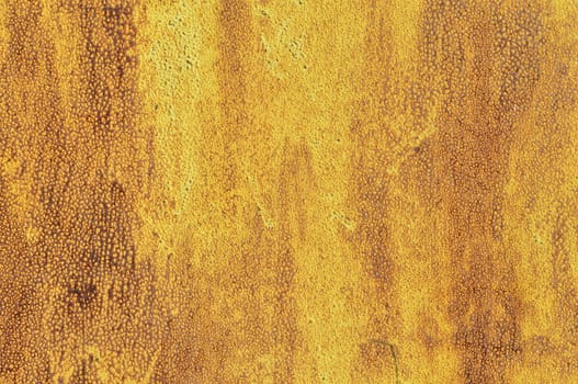 Close up of brown rusty iron surface texture