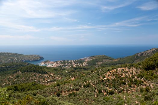 Mallorca island Spain Mediterranean view