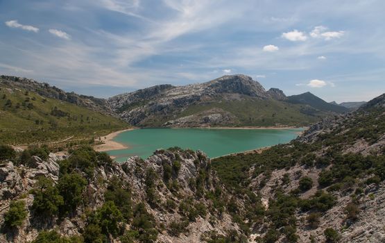 Mallorca island Spain Mediterranean view