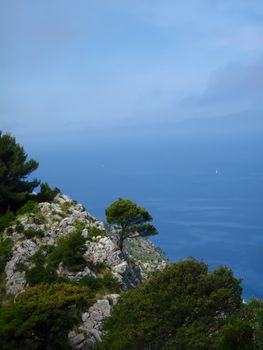 Mallorca island Spain Mediterranean view