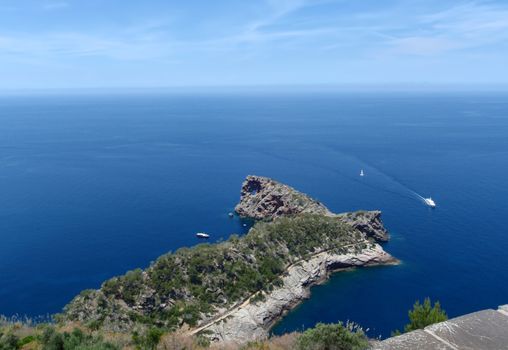 Mallorca island Spain Mediterranean view