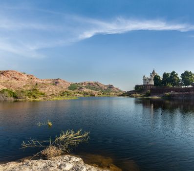 Jaswanth Thada mausoleum, Jodhpur, Rajasthan, India