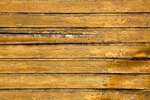 Background picture made of old yellow wood boards