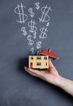 concept of making money from a house