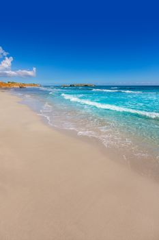 Menorca Platja de Binigaus beach Mediterranean paradise in Balearic islands