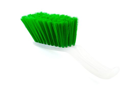 a sweeper on a white background