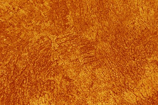 Textured cement background , orange and yellow concrete stone ,