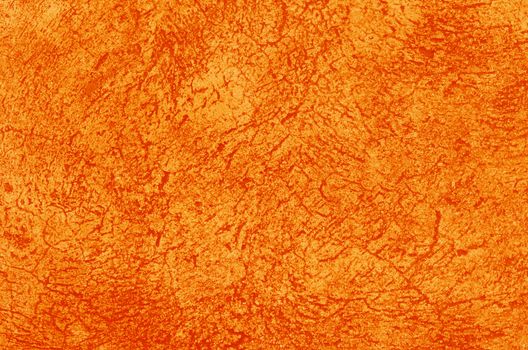 Textured cement background ,orange color concrete  stone ,