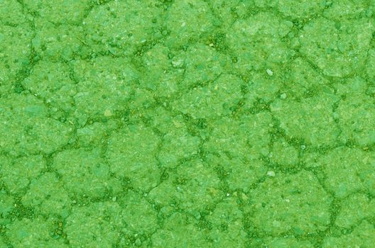 art background with shale and sandstone  on sidewalk  , green abstract wallpaper
