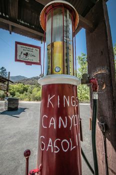 Kings canyon gas station the last on this road