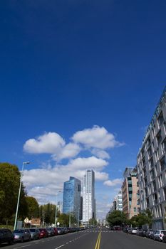 Residential and Office buildings of Puerto Madero in Buenos Aires.