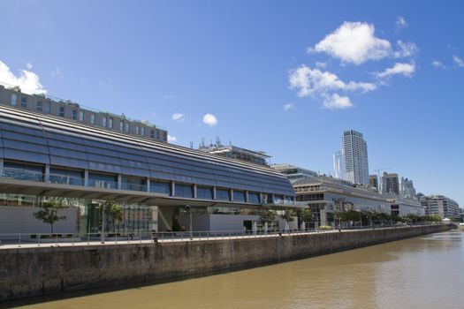 Residential and Office buildings of Puerto Madero in Buenos Aires.