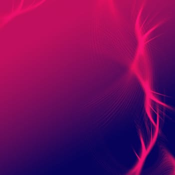 purple violet background with abstract pink rays lights like stars, lines and net