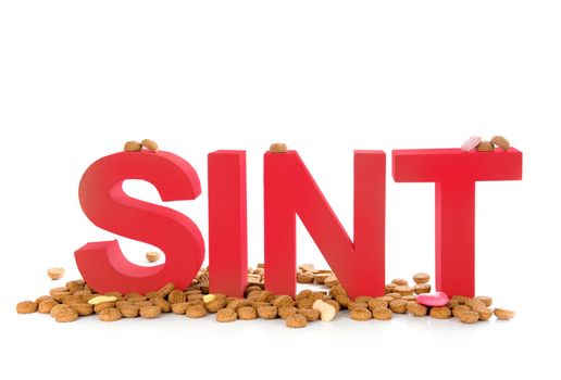 " Sint"  a dutch word for celebrating " Sinterklaas "  on the fifth of December