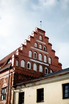 Old building in Kaunas in Litthuania
