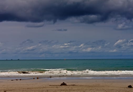 beach and tropical sea