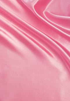 Smooth elegant pink silk can use as background