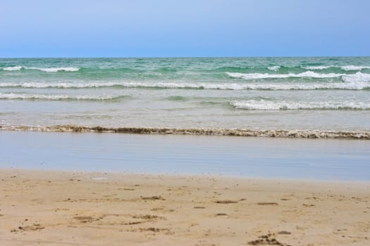 beach and tropical sea