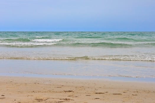 beach and tropical sea