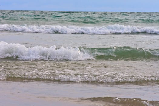 beach and tropical sea