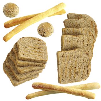 Bread is a popular food in many people. This bread can be seen in many restaurants