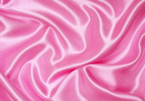 Smooth elegant pink silk can use as background